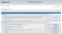 Desktop Screenshot of forum.filmmusic.pl