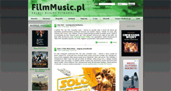 Desktop Screenshot of filmmusic.pl