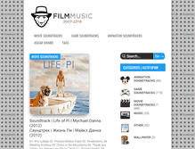 Tablet Screenshot of filmmusic.ru